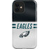 NFL Philadelphia Eagles White Striped iPhone 12 Impact Case