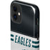 NFL Philadelphia Eagles White Striped iPhone 12 Mini Impact Case