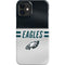 NFL Philadelphia Eagles White Striped iPhone 12 Mini Lite Case
