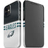 NFL Philadelphia Eagles White Striped iPhone 12 Mini Lite Case