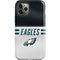 NFL Philadelphia Eagles White Striped iPhone 12 Pro Impact Case