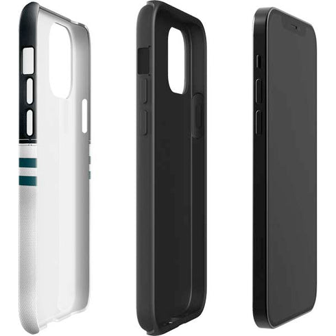 NFL Philadelphia Eagles White Striped iPhone 12 Pro Impact Case