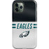 NFL Philadelphia Eagles White Striped iPhone 12 Pro Max Impact Case