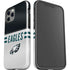 NFL Philadelphia Eagles White Striped iPhone 12 Pro Max Impact Case