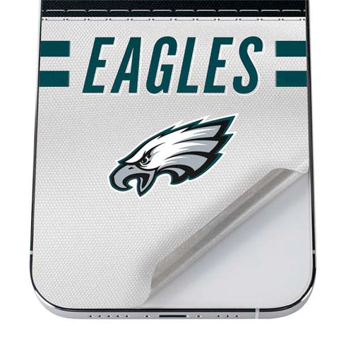 NFL Philadelphia Eagles White Striped iPhone 12 Pro Max Skin
