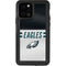 NFL Philadelphia Eagles White Striped iPhone 12 Pro Waterproof Case