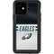NFL Philadelphia Eagles White Striped iPhone 12 Waterproof Case