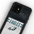 NFL Philadelphia Eagles White Striped iPhone 12 Waterproof Case
