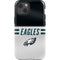 NFL Philadelphia Eagles White Striped iPhone 13 Impact Case