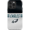 NFL Philadelphia Eagles White Striped iPhone 13 Pro Impact Case