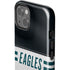 NFL Philadelphia Eagles White Striped iPhone 14 Plus Impact Case