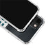 NFL Philadelphia Eagles White Striped iPhone 14 Plus Clear Case