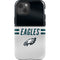 NFL Philadelphia Eagles White Striped iPhone 14 Impact Case
