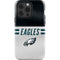 NFL Philadelphia Eagles White Striped iPhone 14 Pro Impact Case