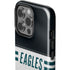 NFL Philadelphia Eagles White Striped iPhone 15 Pro Impact Case