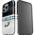 NFL Philadelphia Eagles White Striped iPhone 14 Pro Impact Case