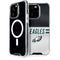 NFL Philadelphia Eagles White Striped iPhone 15 Pro MagSafe Case