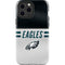 NFL Philadelphia Eagles White Striped iPhone 14 Pro Max Impact Case