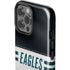 NFL Philadelphia Eagles White Striped iPhone 15 Pro Max Impact Case