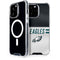 NFL Philadelphia Eagles White Striped iPhone 15 Pro Max MagSafe Case