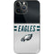 NFL Philadelphia Eagles White Striped iPhone 14 Pro Max Skin