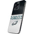 NFL Philadelphia Eagles White Striped iPhone 14 Pro Skin