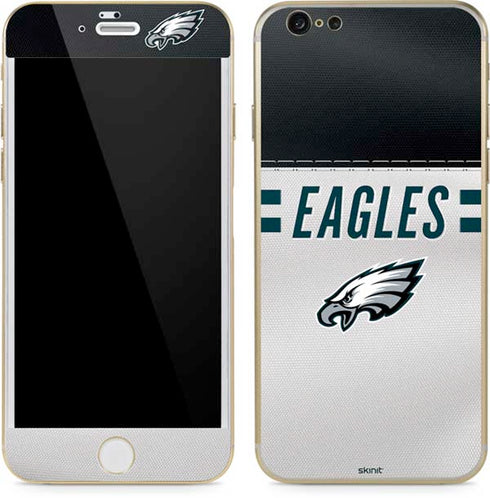 NFL Philadelphia Eagles White Striped iPhone 6/6s Skin