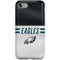 NFL Philadelphia Eagles White Striped iPhone SE (2nd & 3rd Gen) Pro Case