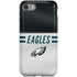 NFL Philadelphia Eagles White Striped iPhone SE (2nd & 3rd Gen) Pro Case