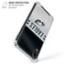 NFL Philadelphia Eagles White Striped iPhone XR Clear Case