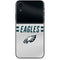 NFL Philadelphia Eagles White Striped iPhone XR Skin