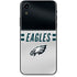 NFL Philadelphia Eagles White Striped iPhone XR Skin