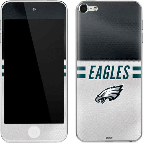 NFL Philadelphia Eagles White Striped Apple iPod Skin