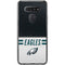 NFL Philadelphia Eagles White Striped LG K51/Q51 Clear Case