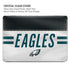 NFL Philadelphia Eagles White Striped MacBook Air 15in (2023-2025) Case plus Skin