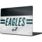 NFL Philadelphia Eagles White Striped MacBook Pro 14in (2021-24) Skin