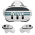 NFL Philadelphia Eagles White Striped Meta Quest 3 Skin