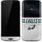 NFL Philadelphia Eagles White Striped Moto G6 Skin
