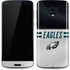 NFL Philadelphia Eagles White Striped Moto G6 Skin