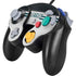 NFL Philadelphia Eagles White Striped Nintendo GameCube Controller Skin