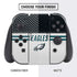 NFL Philadelphia Eagles White Striped Nintendo Switch Bundle Skin