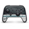 NFL Philadelphia Eagles White Striped Nintendo Switch Pro Controller Skin