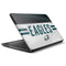 NFL Philadelphia Eagles White Striped HP Notebook Skin