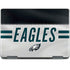 NFL Philadelphia Eagles White Striped Notebook 9 Pro 13in (2017) Skin