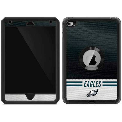 NFL Philadelphia Eagles White Striped Otterbox Defender iPad Skin