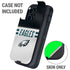 NFL Philadelphia Eagles White Striped Otterbox Defender iPhone Skin