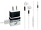 NFL Philadelphia Eagles White Striped Phone Charger Skin