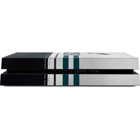 NFL Philadelphia Eagles White Striped PS4 Console Skin