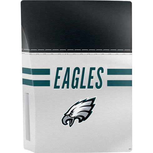NFL Philadelphia Eagles White Striped PS5 Bundle Skin