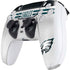 NFL Philadelphia Eagles White Striped PS5 Controller Skin